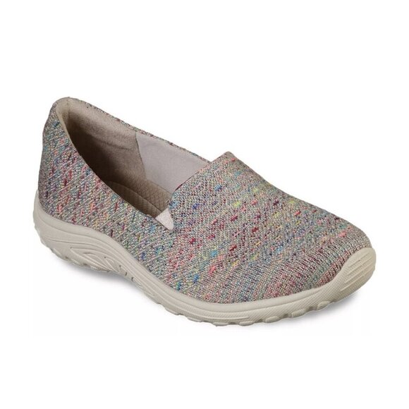 Skechers Relaxed Fit Reggae Fest Wicker Women’s Shoes Size 8.5 Taupe Multicolor - Picture 1 of 10